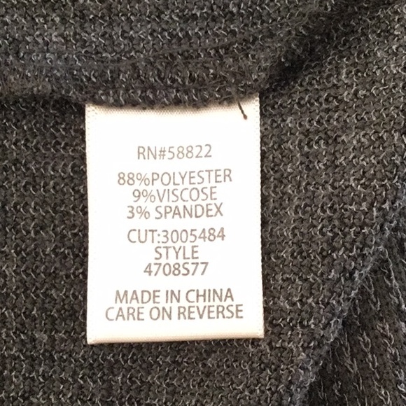 Max Studio Casual Boat Neck Long Sleeve Ribbed Top Army Green XL NWOT - Picture 6 of 6